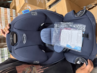 Graco® Slimfit 3-in-1 Convertible Car Seat, Ultra-Space-Saving Design, Silas, Suitable for Rear and Forward-Facing, Highback Booster Seat with 10-Position Headrest thumbnail 6