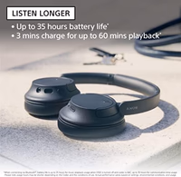 Sony WH-CH720N Noise Canceling Wireless Headphones Bluetooth Over The Ear Headset with Microphone and Alexa Built-in, Black New thumbnail 5