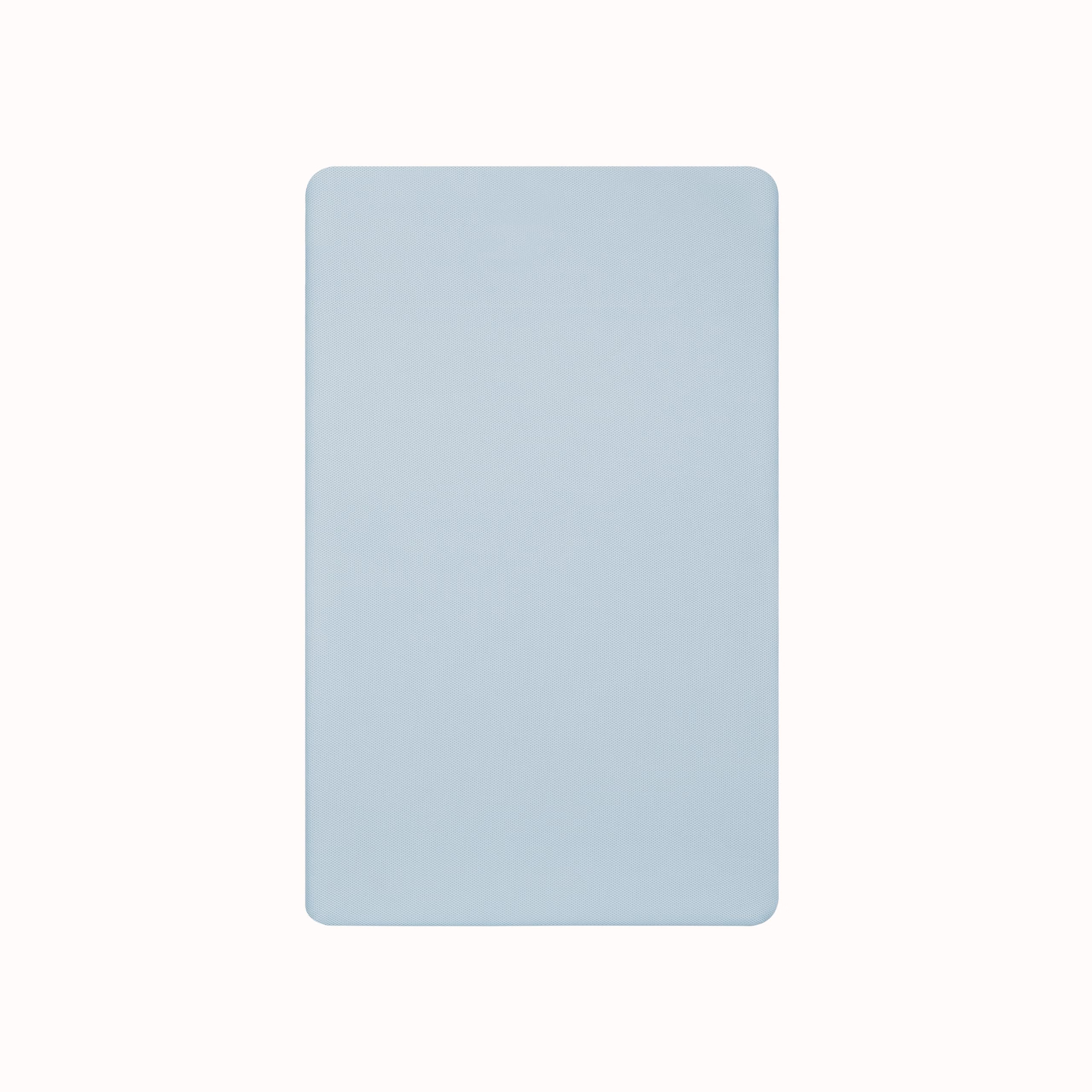 Dream On Me Snuggles Extra Firm Dual-Sided Baby Crib Mattress with Breathable Fabric, Water & Odor Resistant, GREENGUARD Gold Certified, Fits Mini & Portable Cribs (38”x 24”x 3”) - Blue Mist thumbnail 3