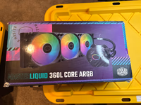 Cooler Master MasterLiquid 360L Core ARGB CPU Liquid Black thumbnail 2