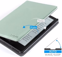 CoBak Case with Stand for Kindle Paperwhite - Durable PU Leather Cover with Auto Sleep Wake, Card Slot, Hand Strap Feature - Fits Kindle Paperwhite 11th Generation 6.8" Signature Edition 2021 Released thumbnail 5