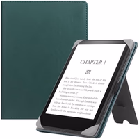 Universal Case for 6" eReaders, Folio Leather Stand Cover with Handstrap Compatible with All 6 inch Paperwhite/Paperwhite/Kobo/Tolino/Pocketook/E-Book Reader-Mint thumbnail 1