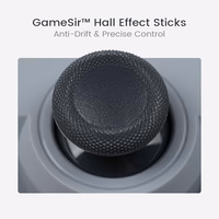 GameSir Tegenaria Lite Wired Game Controller For Switch, Android, iOS, PC, Steam With Retro 90s Design, Hall Effect Sticks, 1000Hz Polling Rate, Dual Rumble Motors, Mappable Back Buttons, Ultra-Low Latency, Ergonomic Design -Retro Gray thumbnail 5