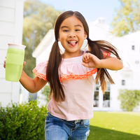 Munchkin Sippy Cup for Toddlers, Miracle 360 Cup, 14 Ounce, Green thumbnail 2