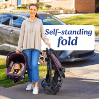 Graco Verb Travel System | Includes Verb Stroller and SnugRide 30 Infant Car Seat, Merrick | Stroller and Carseat Combo thumbnail 2