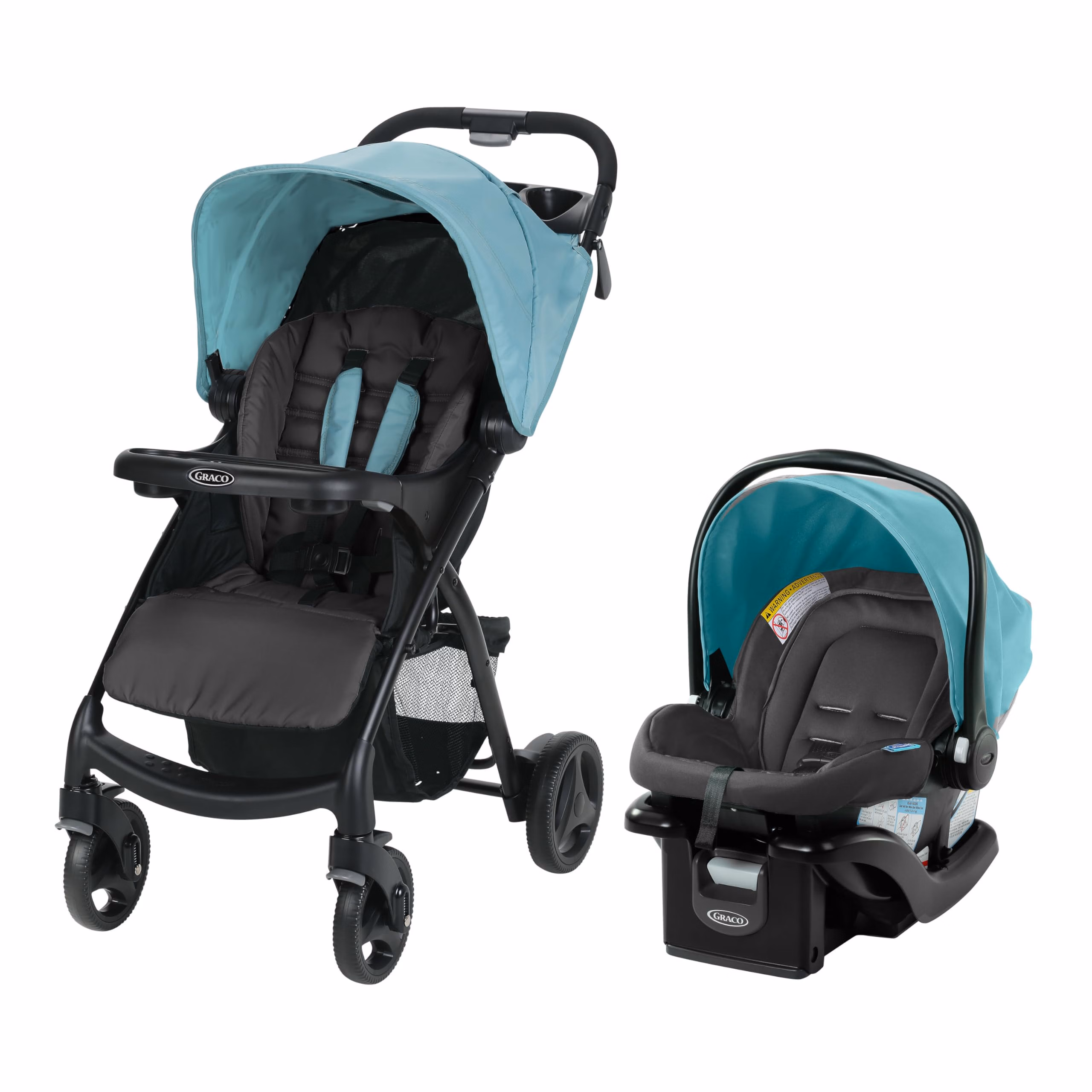 Graco Verb Travel System | Includes Verb Stroller and SnugRide 30 Infant Car Seat, Merrick | Stroller and Carseat Combo thumbnail 1