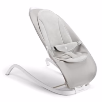 Munchkin® Electric Baby Bouncer & Rocker with Digital Touch Display, Soothing Sounds & 3 Recline Positions - Automatic Bouncing & Rocking, Grey thumbnail 1