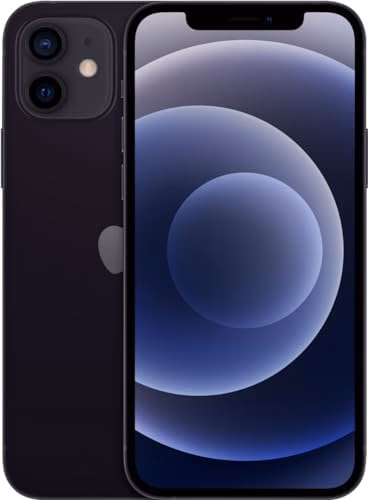 Apple iPhone 12, 128GB, Black - Fully Unlocked (Amazon Renewed) - View 1 of 6