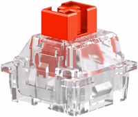 Glorious Fox Linear Hall-Effect Magnetic Switches (36-Pack), Silent Red, RGB-Ready, HE Hot-Swap Compatible, Mechanical Keyboard Switch Set thumbnail 1