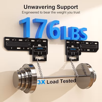 Ultra Slim TV Wall Mount for 42 to 100 inch Flat & Frame TVs, Only 0.31” Low Profile Flat to Wall TV Mount, Micro Gap Wall Mount tv Bracket, Hold up to 176 lbs, Blends in Any Interior thumbnail 4