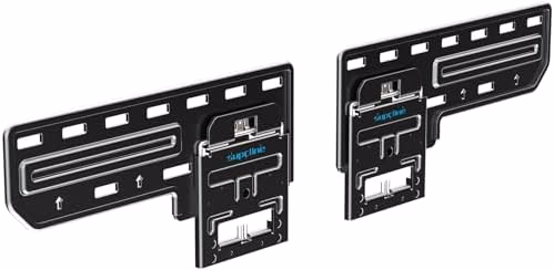 Ultra Slim TV Wall Mount for 42 to 100 inch Flat & Frame TVs, Only 0.31” Low Profile Flat to Wall TV Mount, Micro Gap Wall Mount tv Bracket, Hold up to 176 lbs, Blends in Any Interior