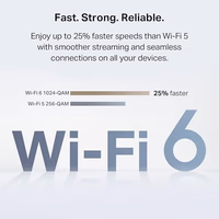 TP-Link RE765X AX3000 WiFi 6 Range Extender w/Smart Plug Integrated Passthrough | Dual-Band Wireless Repeater w/Ethernet Port | Up to 2400 Sq. Ft., 64 Devices | EasyMesh Compatible | App Setup thumbnail 4