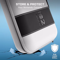 Turtle Beach PlayTrek Travel Case Officially Licensed for Nintendo Switch 2, Nintendo Switch/OLED, Hard Shell Carrying Case, Game Card Case, Cover, Storage, Protection – Stellar White thumbnail 4