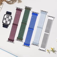 6 Pack Nylon Sport Loop Band Compatible with Apple Watch Band 38mm 40mm 41mm 42mm 44mm 45mm 46mm 49mm Women Men, Soft Adjustable Braided Replacement Straps for iWatch Series 11 10 9 8 7 6 5 4 3 2 1 SE Ultra thumbnail 2